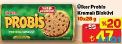ÜLKER PROBİS KREMALI BİSKÜVİ 280 G